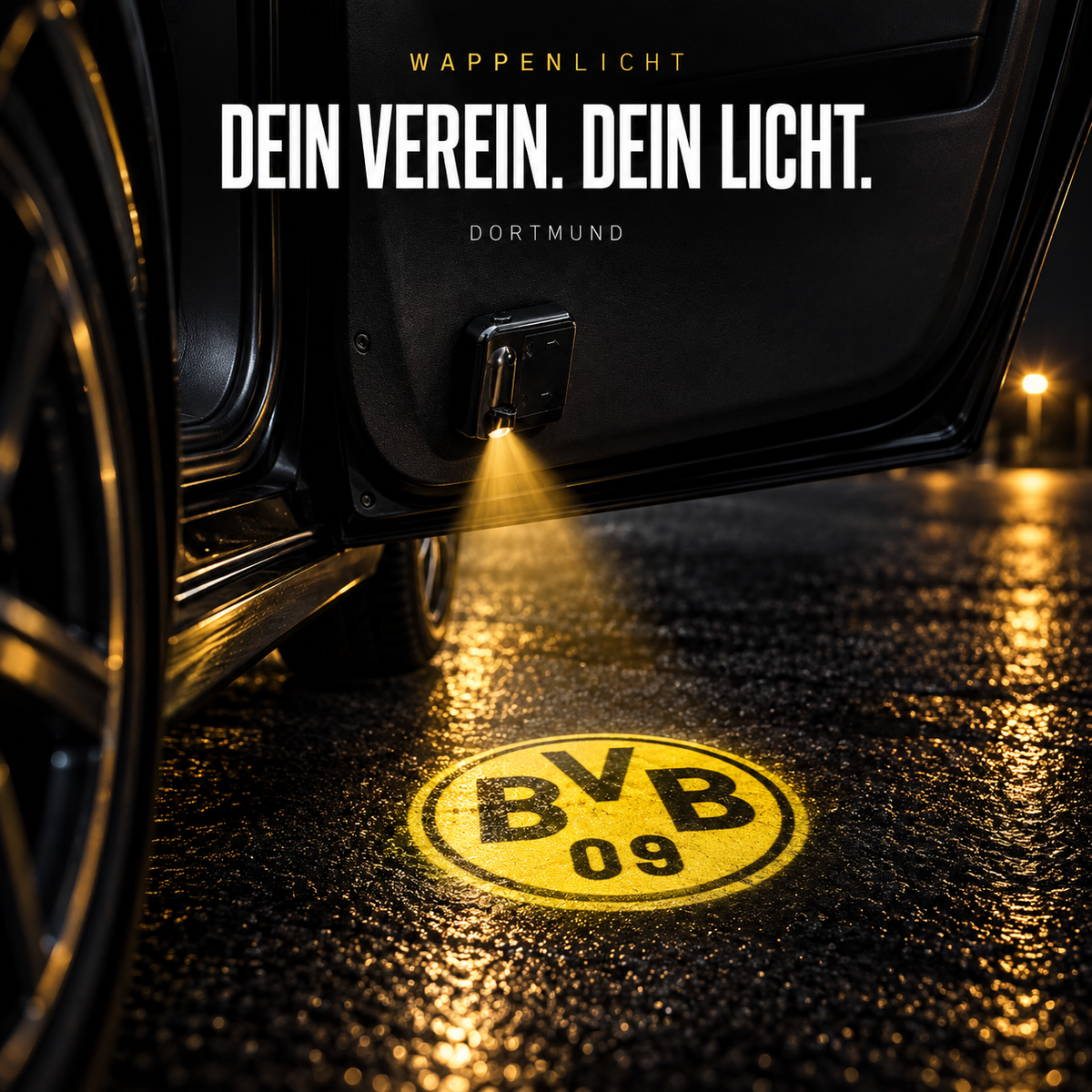 Autotür Projektor | WAPPENLICHT
